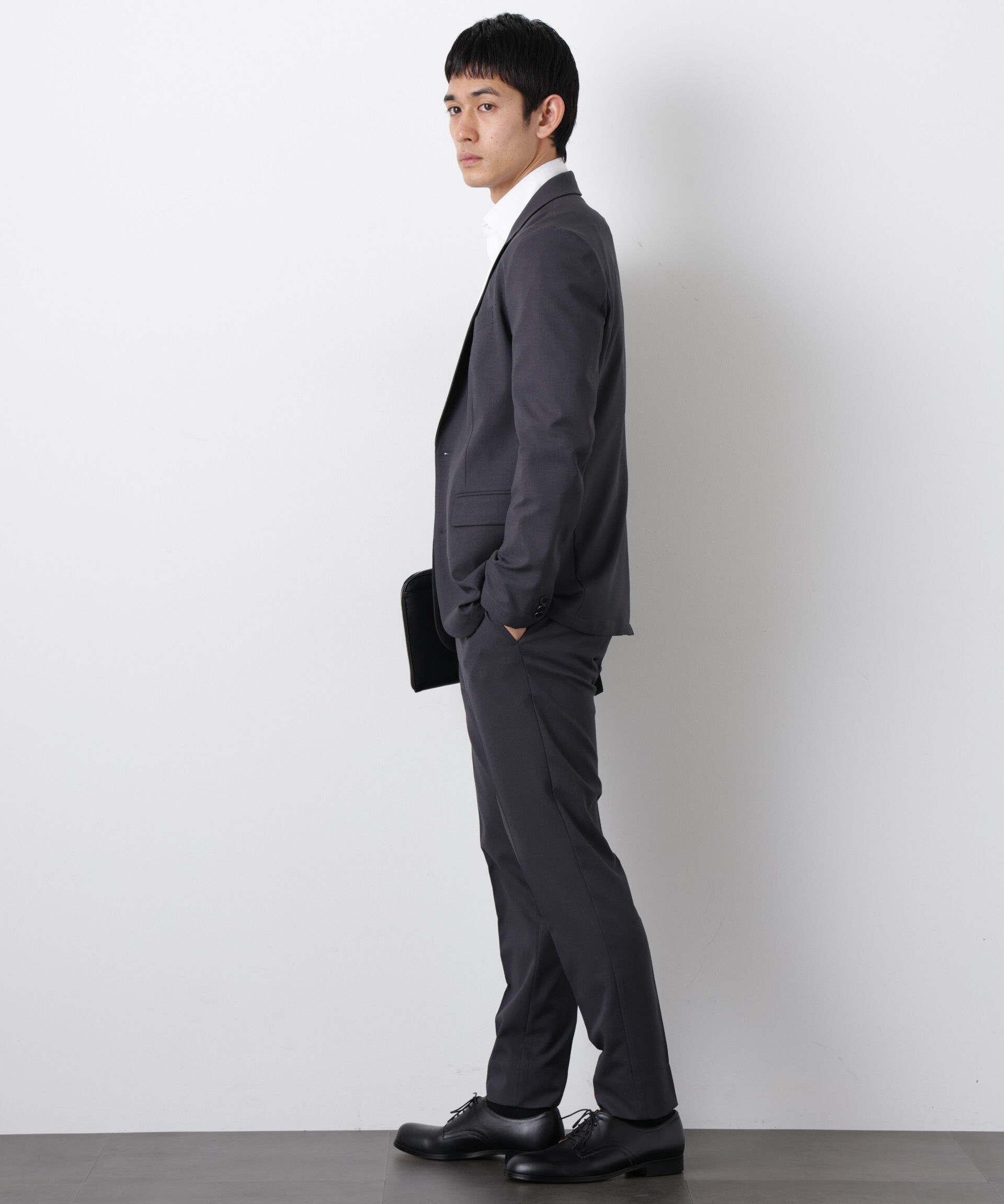 nano･universe「｢Damerino｣Reflax(R)ドライオックスストレッチセットアップ/吸水速乾」|スーツ|