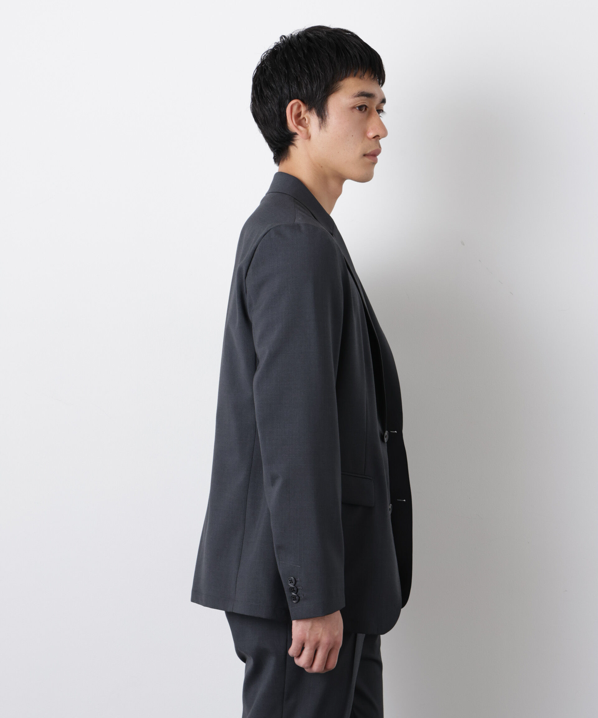 nano･universe「｢DamerinoSelect｣JAPANfabricウールストレッチジャケット（セットアップ可）」|スーツ|