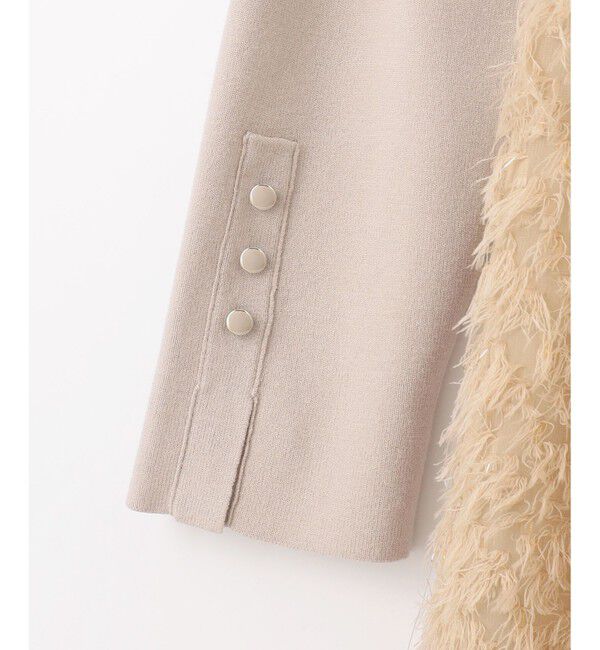 23区「【滝沢眞規子さん着用/一部店舗限定/洗える】ニットコンビジャカード ワンピース」|ワンピース|