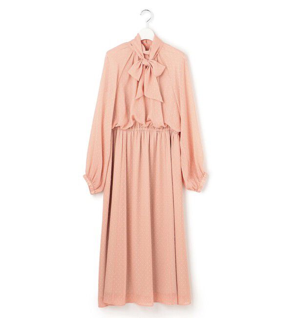 23区「【APPLAUDIR】ドットクレープシフォン ドレス」|ドレス|