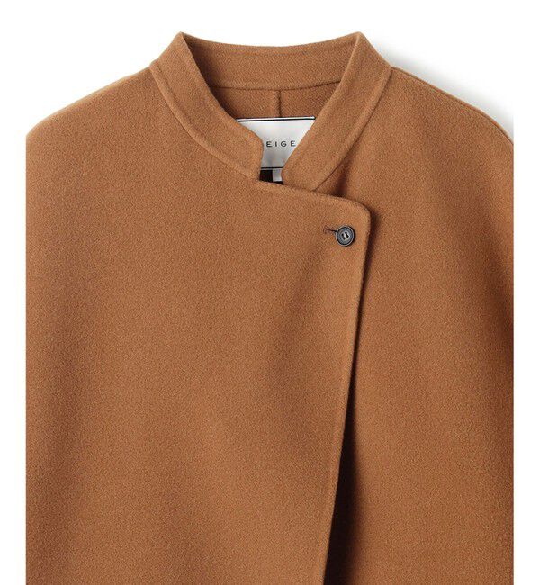 BEIGE,「【Oggi掲載】LEMOORE / ウールリバースタンドカラーショートコート」|その他|