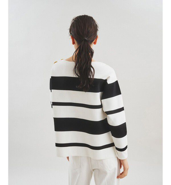 Diagram「ボーダールーズニットトップ」|ニット・セーター|