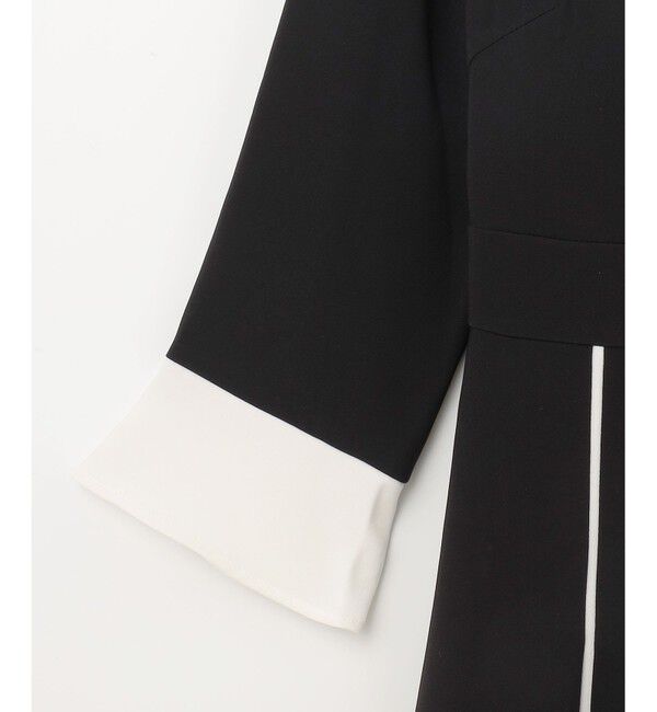 Grace Class「バイカラーラインドレス」|ワンピース|