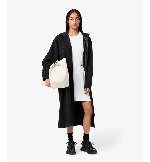 LACOSTE「レディース L003 NEO SHOT 125 1 SFA ビッグメッシュ ハイテクスニーカー」|スニーカー|