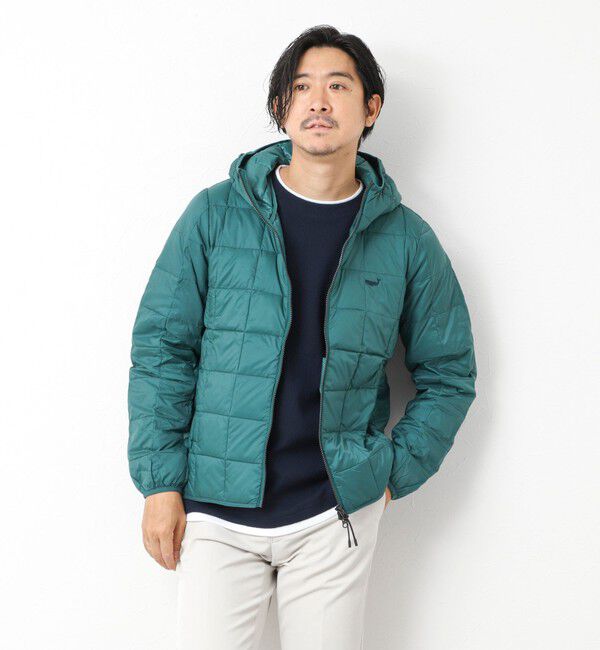 NOLLEY'S goodman「【TAION/タイオン】別注 クジラ刺繍HOOD W-ZIP DOWN JKT 25AW」|ダウン|