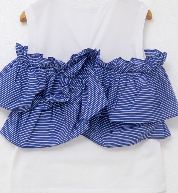 NOLLEY'S sophi「マルチWAYストライプフリルトップス」|Tシャツ・カットソー|