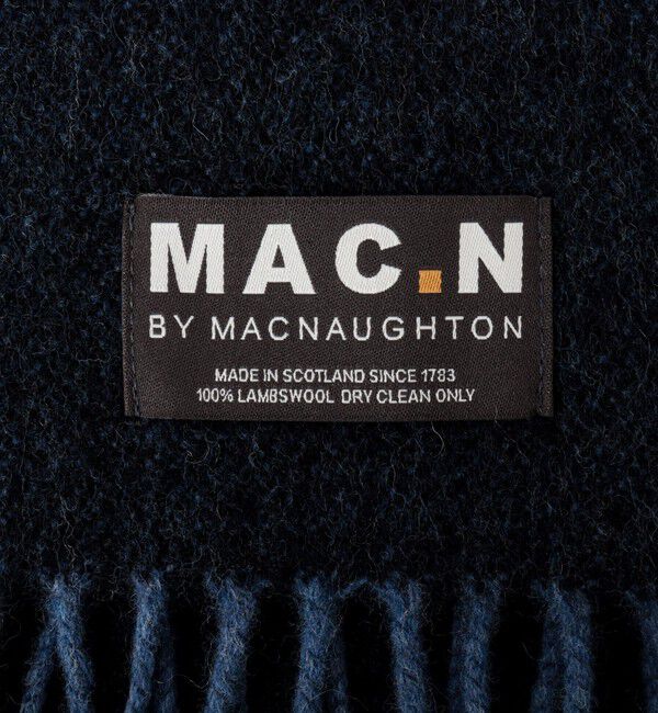 NOLLEY'S goodman「【MAC.N/マックエヌ】Lambswool Dual Scarf 25」|ストール|
