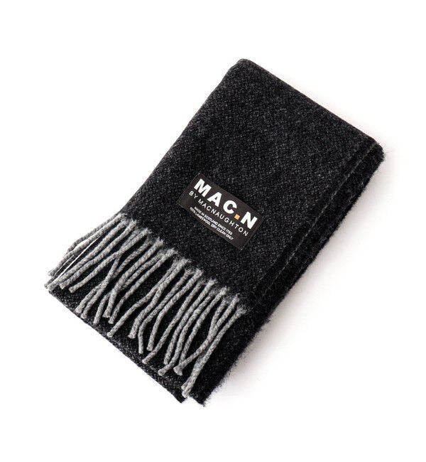NOLLEY'S goodman「【MAC.N/マックエヌ】Lambswool Dual Scarf 25」|ストール|