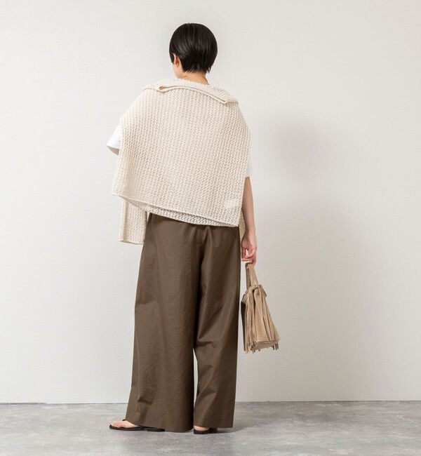 NOLLEY'S「ウォッシャブルエクセルテックタンブラー2タックワイドパンツ」|その他|