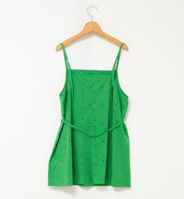 NOLLEY'S「ウォッシャブルレースキャミチュニック」|キャミソール|