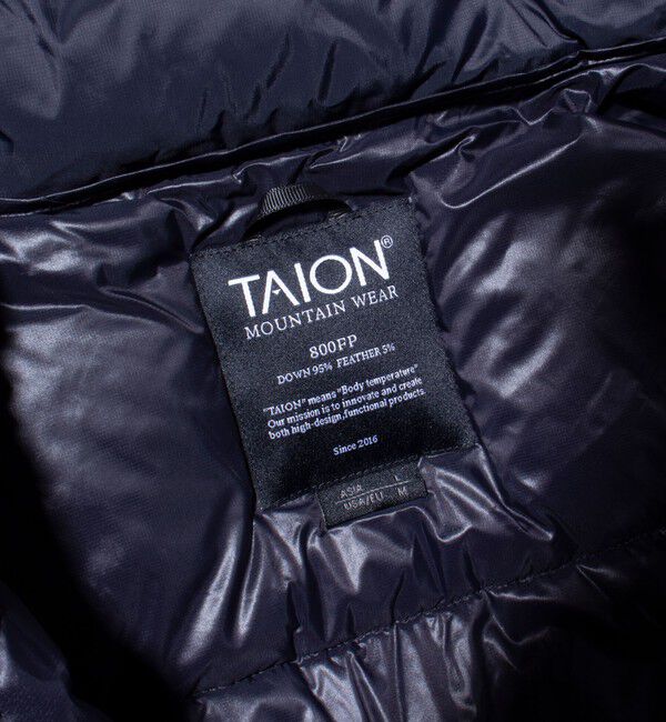 GLOSTER「【GLOSTER別注】TAION パッカブル ボリュームダウンジャケット」|ダウン|