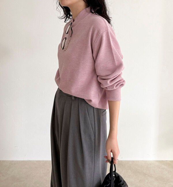 fredy emue「ニットソークロップドプルオーバー」|Tシャツ・カットソー|