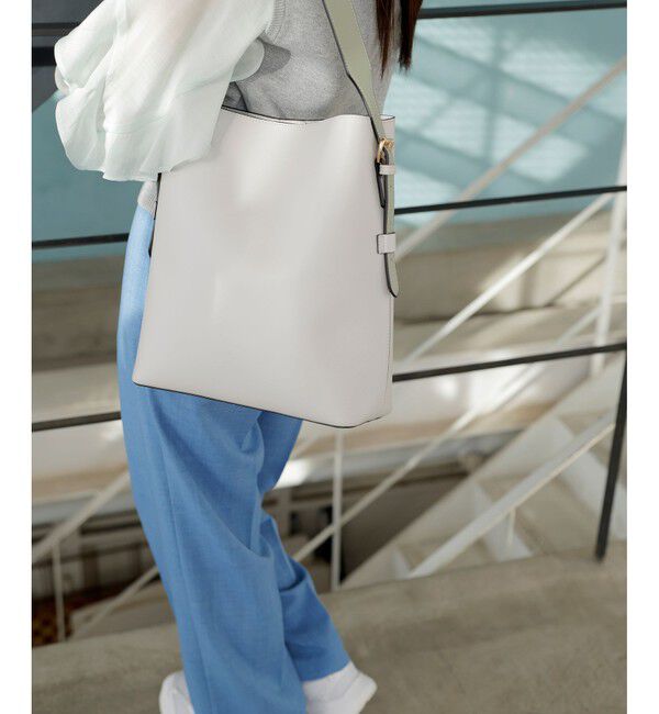 VIS「【新色追加】【A4収納】リバーシブルハンドルワンショルダーバッグ」|トートバッグ|