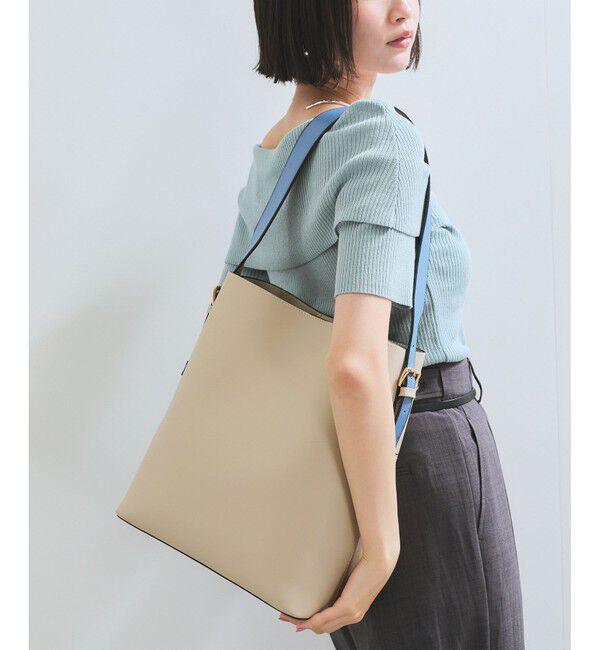 VIS「【新色追加】【A4収納】リバーシブルハンドルワンショルダーバッグ」|トートバッグ|
