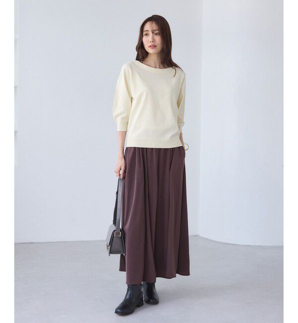 Rope&rsquo;Picnic「フォルムスリーブニット」|ニット・セーター|