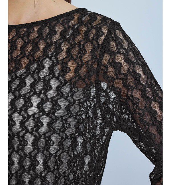 Rope&rsquo;Picnic「ベルスリーブレースカットトップス」|Tシャツ・カットソー|