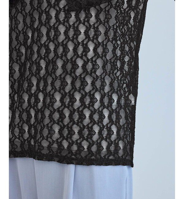 Rope&rsquo;Picnic「ベルスリーブレースカットトップス」|Tシャツ・カットソー|