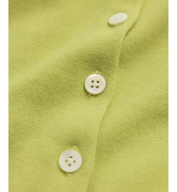 ADAM ET ROPE'「梳毛クルーネックカーディガンストールセット」|カーディガン|