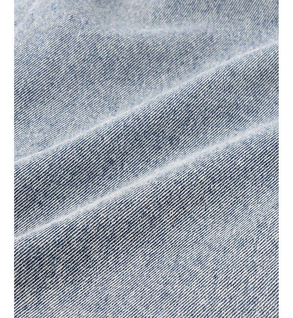 ADAM ET ROPE'「【WEB限定】ドロストネックデニムワンピース」|ワンピース|