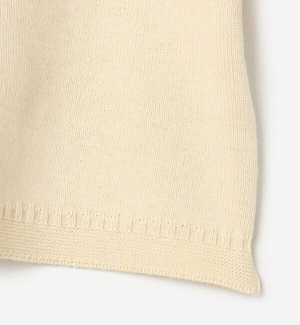  「Le Tricoteur | クロップド ガンジーセーター WOMEN」|ニット・セーター|