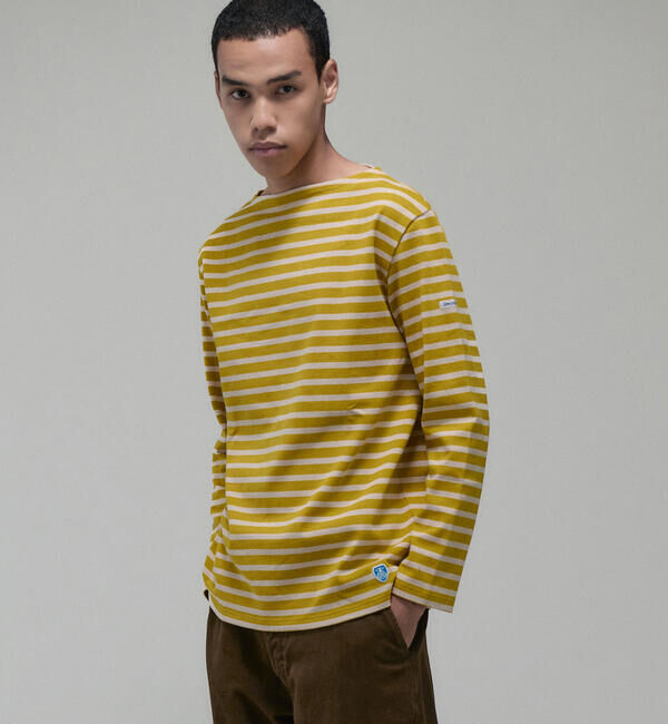 ORCIVAL「ORCIVAL | コットンロード フレンチバスクシャツ MEN」|Tシャツ・カットソー|