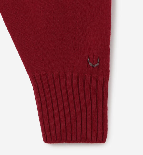 UNFIL「UNFIL | ラムズウール クルーネックニットプルオーバー WOMEN」|ニット・セーター|