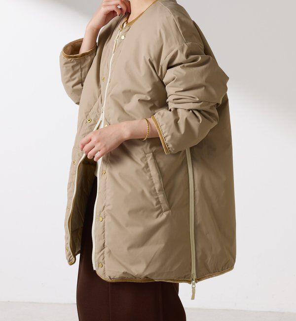  「ベロアパイピングリバーシブルコート」|その他|