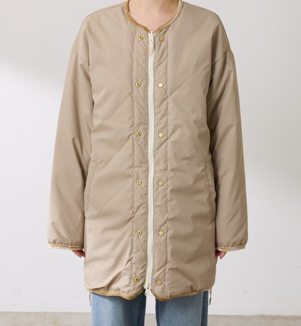  「ベロアパイピングリバーシブルコート」|その他|