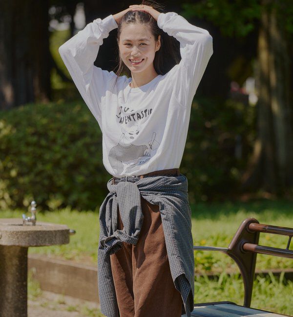  「【WHIMSIC】シェンタスティック スタジオ シルクスクリーンプリントT」|Tシャツ・カットソー|