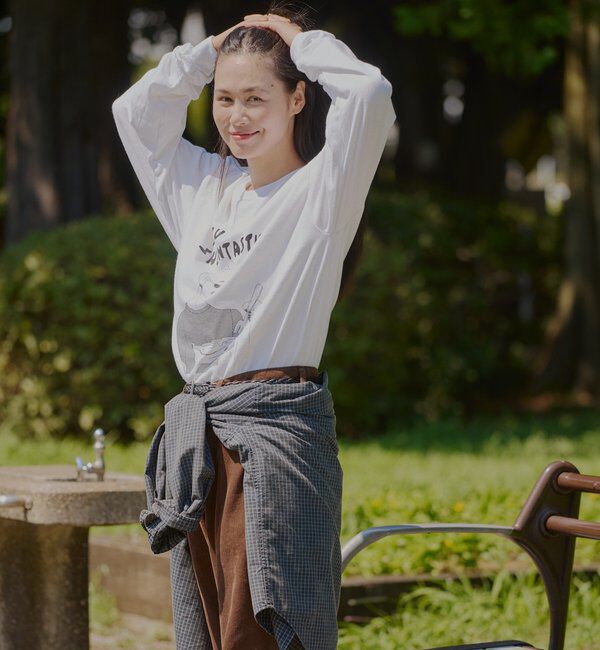  「【WHIMSIC】シェンタスティック スタジオ シルクスクリーンプリントT」|Tシャツ・カットソー|