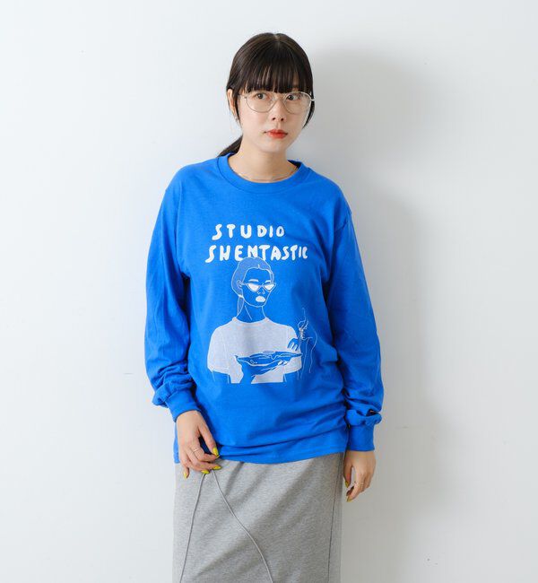  「【WHIMSIC】シェンタスティック スタジオ シルクスクリーンプリントT」|Tシャツ・カットソー|