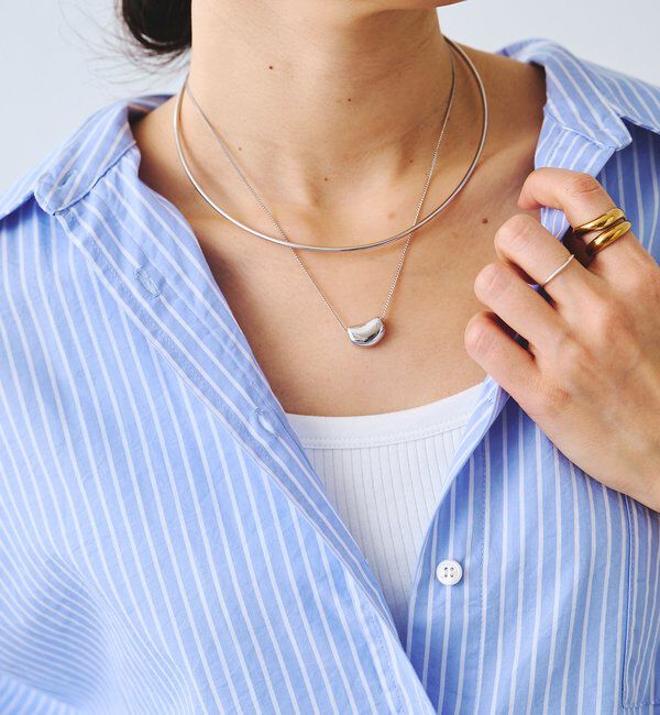  「【着けるだけできまる】レイヤードチョーカー」|ブローチ・コサージュ|