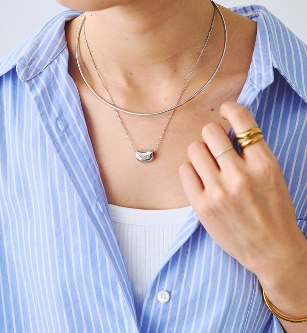  「【着けるだけできまる】レイヤードチョーカー」|ブローチ・コサージュ|