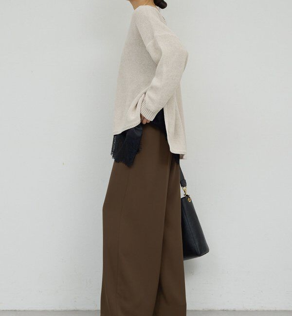  「【即戦力パンツ】【3サイズ展開】ワイドイージーパンツ」|チノ|