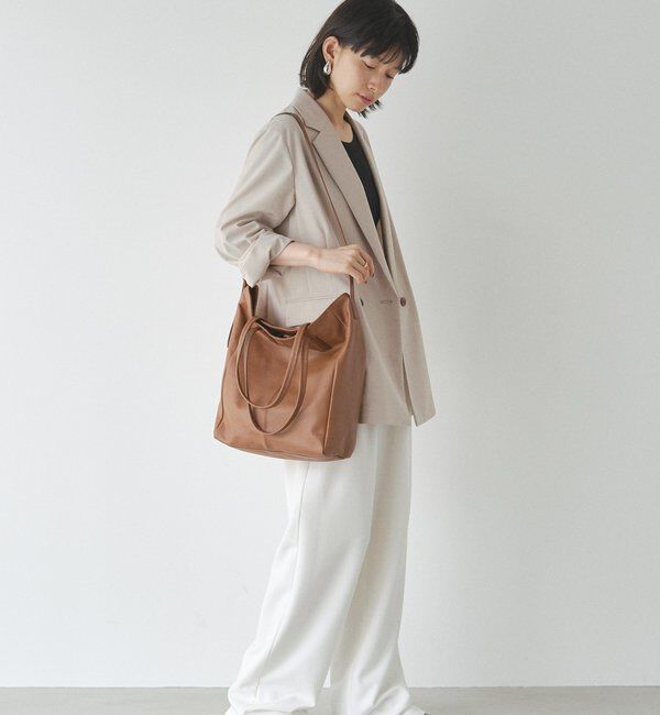  「レザー2WAYトートバッグ」|トートバッグ|