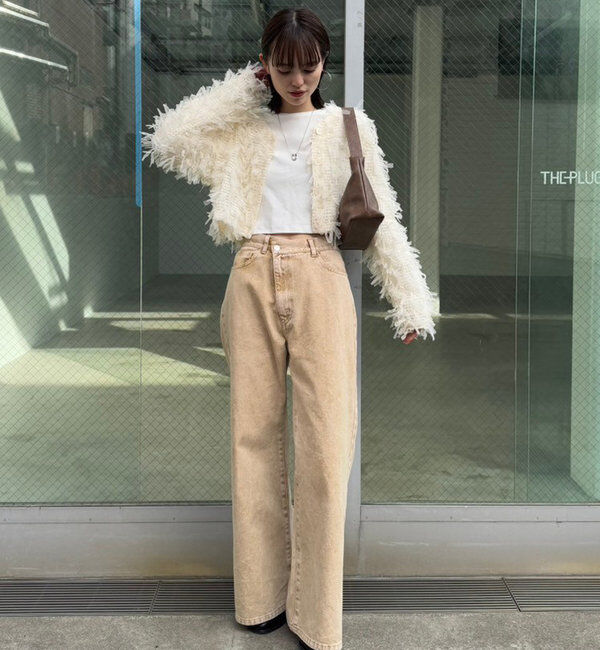  「【新色ブルー登場！】フレアデニム」|デニム|