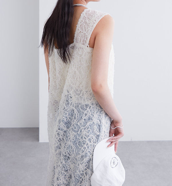  「レースタンクワンピース」|ワンピース|