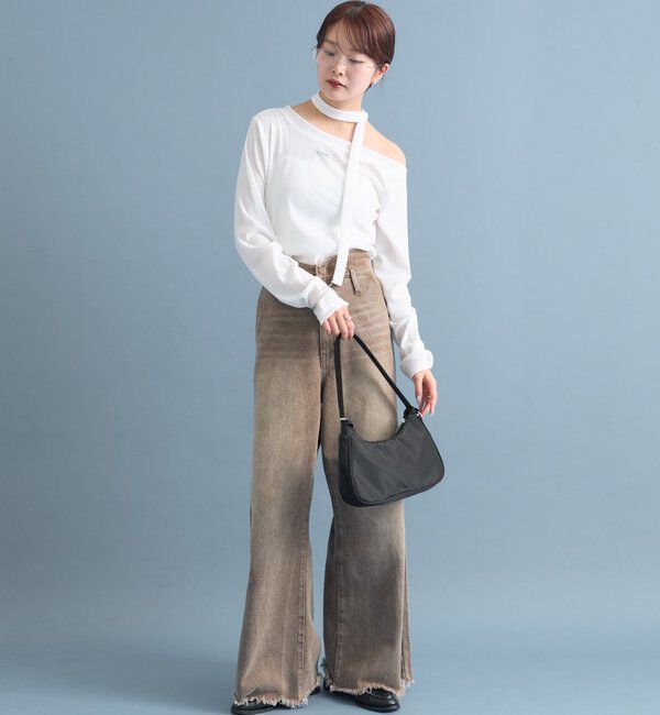  「ワンショルプルオーバー」|Tシャツ・カットソー|