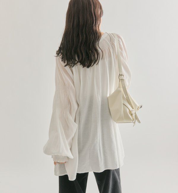  「ボウタイスキッパーブラウス」|シャツ・ブラウス|