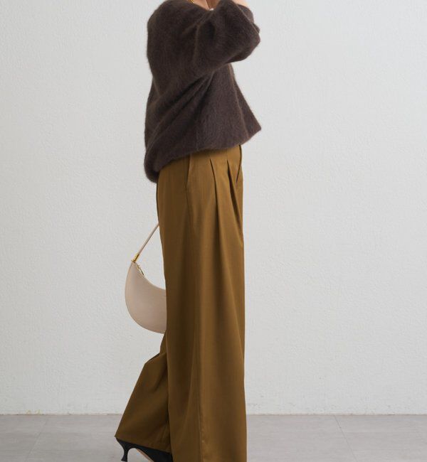  「タブベルトワイドパンツ」|チノ|