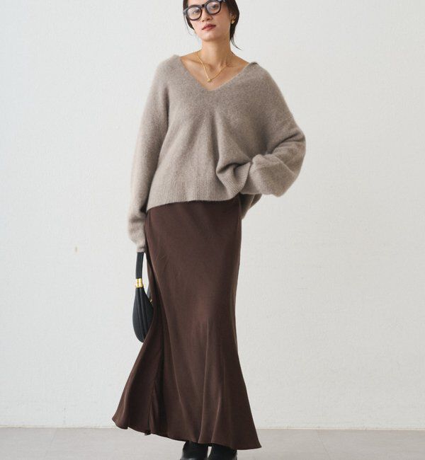  「キュプラマーメイドスカート」|スカート|