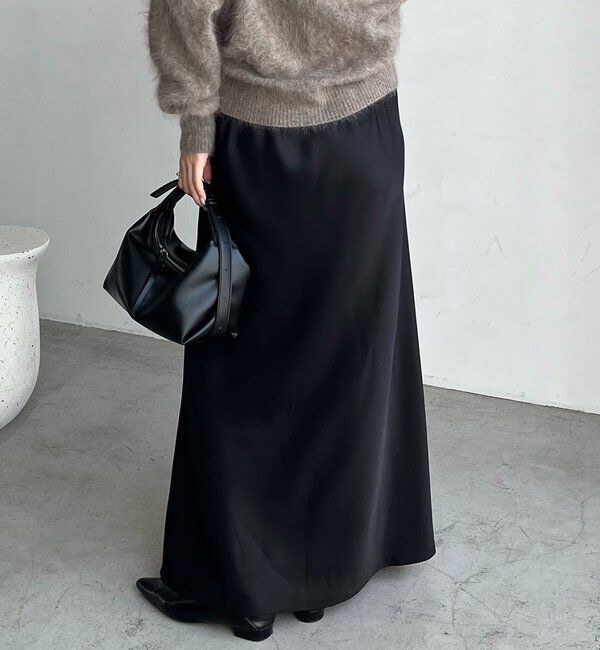  「【サイズ展開あり・新色/ブラウン】バイアススカート」|スカート|