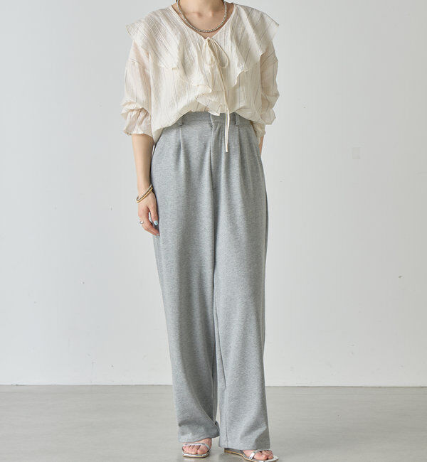  「フリルカラーブラウス」|シャツ・ブラウス|