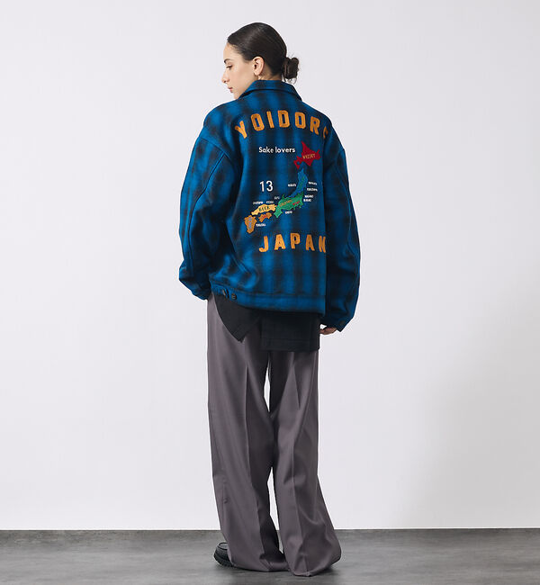 ABAHOUSE「【YOIDORE / ヨイドレ】Souvenir Wool Jacket / ス」|ブルゾン・スタジャン|
