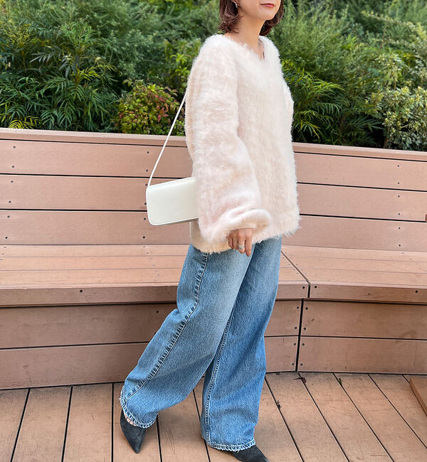 Rouge vif「シャギー ニットプルオーバー◆」|ニット・セーター|