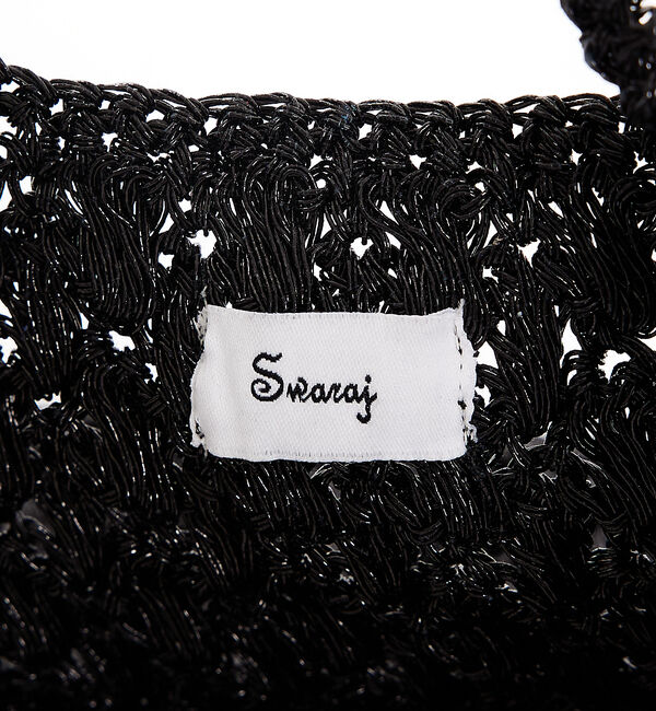 Rouge vif「【Swaraj/スワラージ】マクラメメタリックバッグ / ハンドバッグ / ハン」|ハンドバッグ|