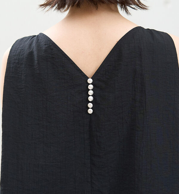 Rouge vif「前後2WAYノースリパールブラウス」|シャツ・ブラウス|