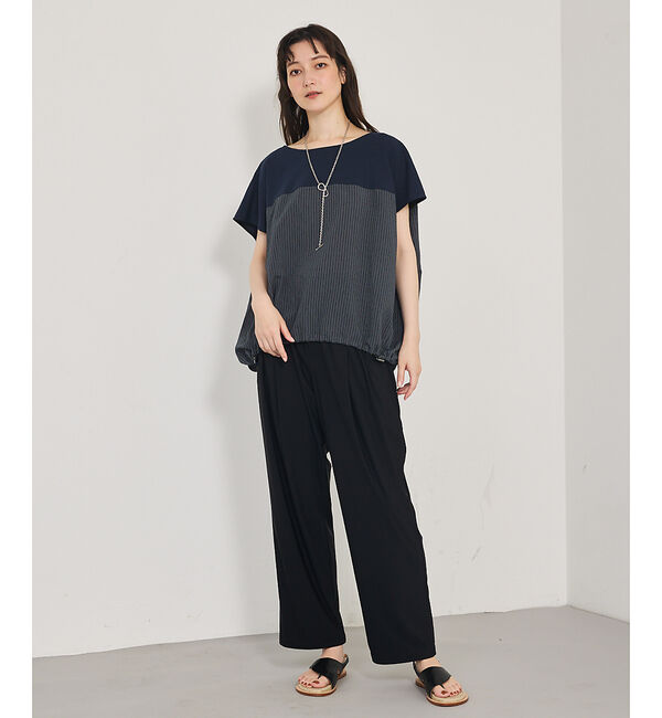 qualite「コンビドロストプルオーバー」|Tシャツ・カットソー|