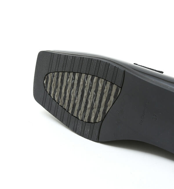 AU BANNISTER「【スノーソール】ワイドスクエアローファー」|ローファー|