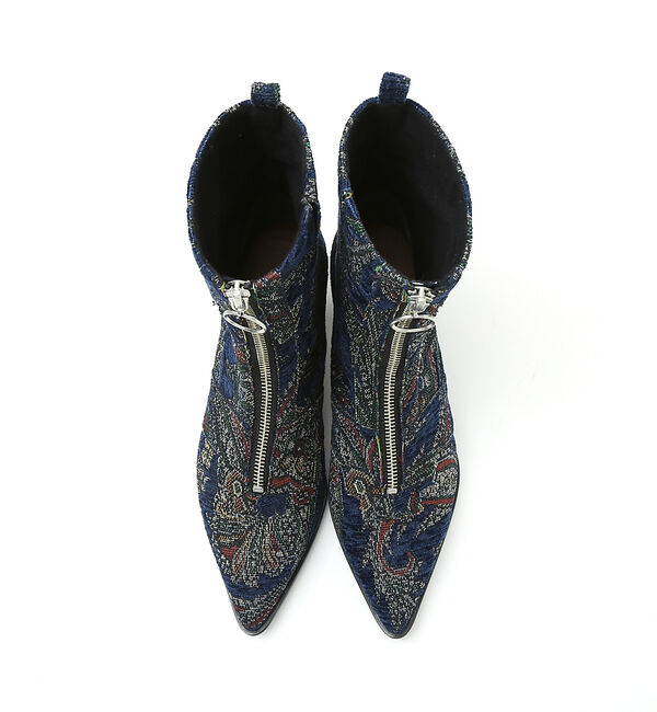 AU BANNISTER「センタージップポインテッドブーツ」|ショートブーツ|